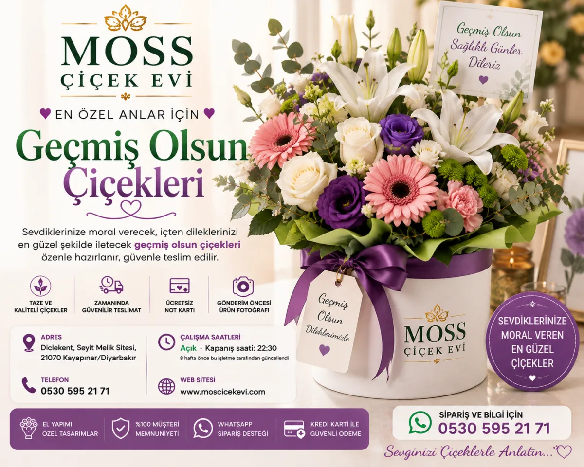 Geçmiş Olsun Çiçekleri